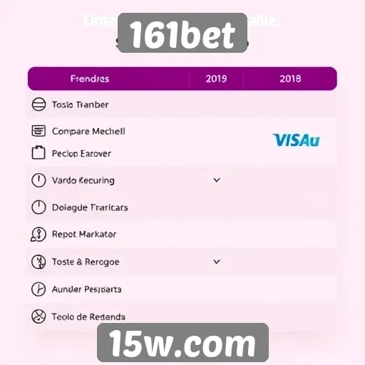 Métodos de pagamento oferecidos pela 161bet